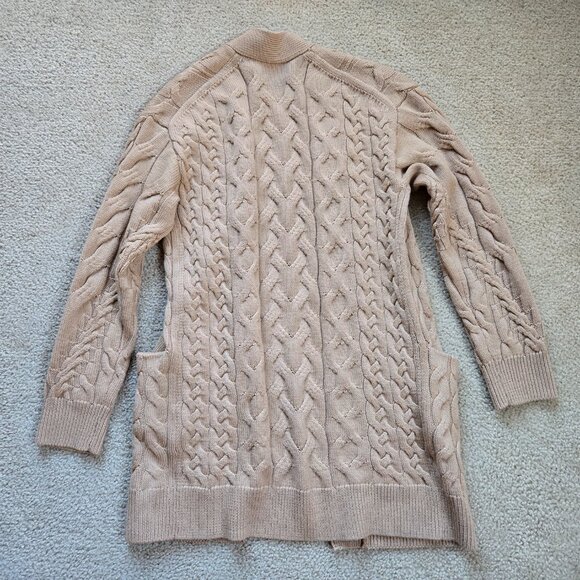 NWOT Wilfred Merino Wool Cable Cardigan - Picture 9 of 9